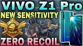 Vivo Z1 Pro NEW BEST SENSITIVITY SETTINGS FOR PUBG MOBILE FULL GYROSCOPE || 400GYROSCOPE || V-Z1 Pro