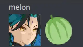 Xiao eats a melon and d-