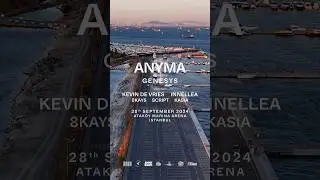 Anyma, 28 Eylül akşamı Ataköy Marina Arena’da. Sınırlı sayıda kalan VIP biletler Passo’da. 🎫