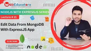 🔴 #21 Edit Data From MongoDB In Expressjs App - NodeJS With ExpressJS In Hindi - Asad Mukhtar