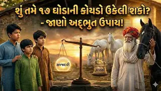 ૧૭ ઘોડાનો ભાગ કેવી રીતે પડ્યો? | ૧૮મા ઘોડાનું રહસ્ય | 17 Horses Puzzle Story