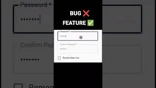 it's not a bug it features 🙃