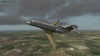 X Plane 11. Bombardier Challenger 300. Corpus Chisti (KCRP) - Sam Francisco (KSFO)
