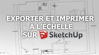 [SketchUp Tutorial] How to Print a Scaled Plan in SketchUp?