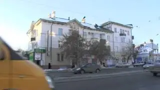 снег на крыше жуть 1