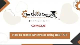 How to create AP invoice using REST API | AP Invoice creation using Postman | 