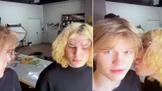 Поцелуй jojo и deepins😋