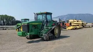 John Deere 8400T tractor