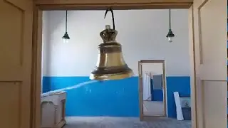 Звучание колокола на 30kg  в помещении