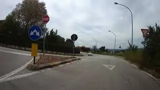 Via Aldo Moro, zona San Carlo Osimo Giro in Scooter: di Andrea Prosperi
