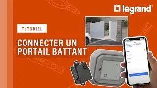 Comment connecter un portail battant avec les solutions Legrand ?