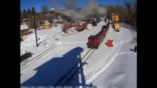 12/9/2018 Cumbres and Toltec Christmas Trains Sunday train 2