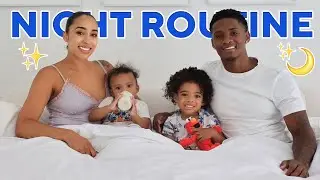 Our REALISTIC Night Time Routine with TWO Toddlers!