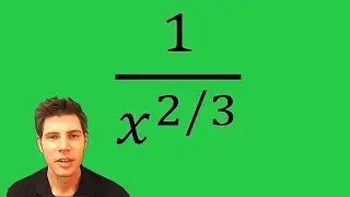 Fractional Exponents in Denominator
