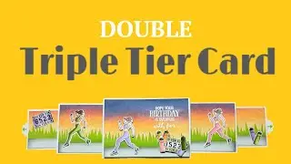DOUBLE Triple Tier Card