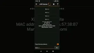How to scan LAN, Mobile or WiFi network from your Android