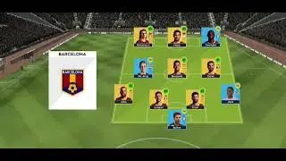 Dream league 21... young star fc vs Barcelona....3---0 semi final match game play