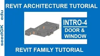 Autodesk Revit Tutorials ગુજરાતીમાં-Beginner Tutorial in Gujarati 4-Placing Door and Window