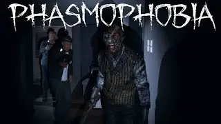We only jumped a few times, JumpScares phasmophobia Gameplay