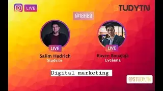 Instagram Live : Digital Marketing with Rayen Bouajaja CEO | Lyceena.tn