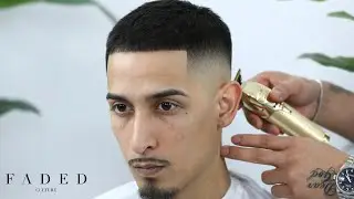 BARBER TUTORIAL - HUGE TRANSFORMATION - MID FADE