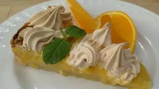Orange tart