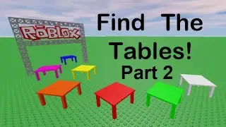 Find The Tables Part 2
