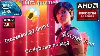 How to fix lag in Rainbow Six Siege | RUN Rainbow Six Siege ON 4GB RAM AND 512MB GPU