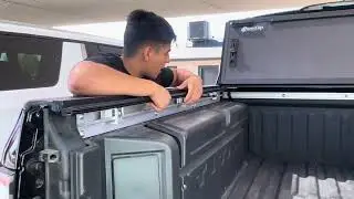 BakFlip MX4 Truck Bed Cover On Nissan Titan Platinum Reserve
