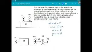 Conservación del momento lineal o cantidad de movimiento