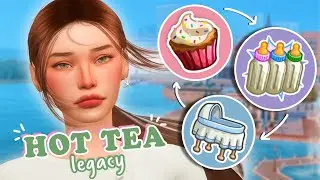 the start of a NEW LEGACY!!🧁| Sims 4 Hot Tea Legacy Challenge🍵| Ep 1