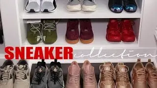 MY SNEAKER COLLECTION +TRY ON | Carli Bybel