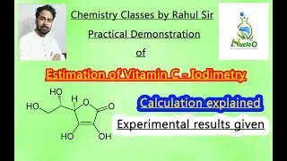 Estimation of Vitamin C || Iodimetry II Chemistry Hons