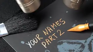 ASMR Your Names Scratched Part 2 📜