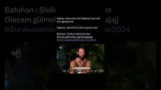 Batuhan:Sivilce miyim Lan Ben 😅🤣😂