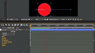 Rotating a circle around a distance using expressions