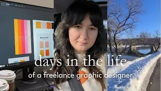 Days In The Life Of A Freelance Graphic Designer | Chill Weekend Vlog