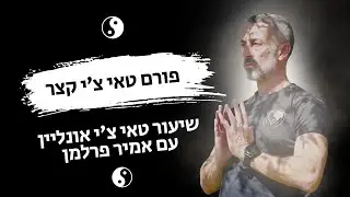קורס טאי צ'י למתחילים | שיעור טאי צ'י אונליין עם אמיר פרלמן