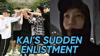 Kai' crying in IG Live after enlistment announcement, how did it happen, EXO comeback cancelled?!