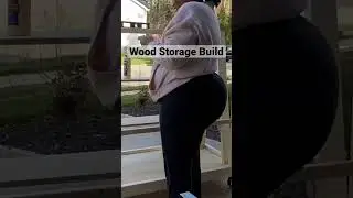 Wood storage. Preparing, piece by piece, for my new workshop.