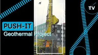 The start of drilling to a warmer future!