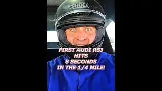 900HP AUDI RS3 HITS 8 SECONDS IN THE 1/4 MILE !!!!!!!!