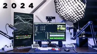 SETUP 2024 - Tour pelos equipamentos, PC e cenário