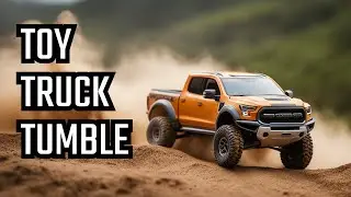 Fliping off road truck toy