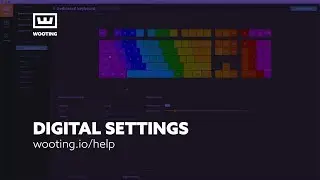 Wootility How To - Digital settings