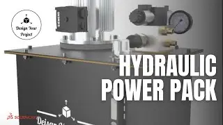 A Hydraulic Power Pack | Exploded View | Animation | Render | Design Your Project | Solidworks | Cad