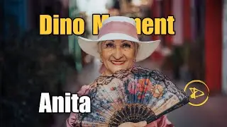 Anita's Dino Moment in Venezuela #streetartphotography #portrait