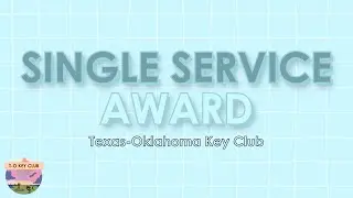 Single Service Award