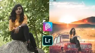 Realistic Background change on PicsArt mobile tutorial || CreateForYou