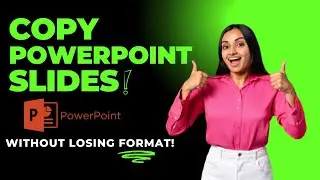How to Copy PowerPoint Slides Without Losing Format | PowerPoint Tutorial